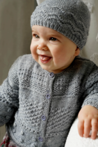 Lisa F Baby Cakes - BC91 Frankie Cardi and Hat