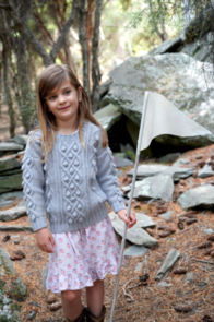Lisa F LF54 - Montana Sweater - Knitting Pattern / Kit