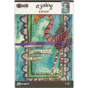 Ranger Ink Dyalog Canvas Printed Cover 5"X8" - Frame