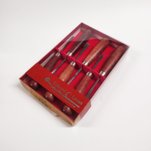 EC Lyons 6 Piece Straight Carving Set