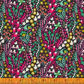 Windham Fabric Eden - Flower Blanket Midnight