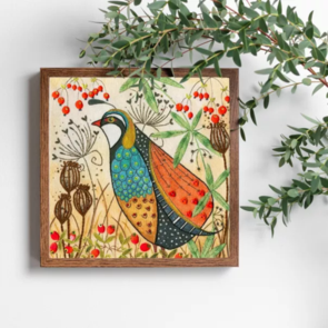 Bothy Threads Flights Of Fancy Embroidery Kit - Partridge