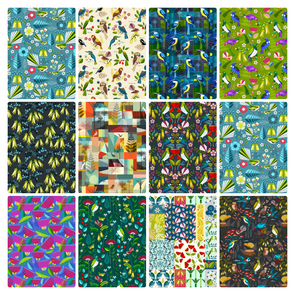 Nutex Kiwiana Craft Box Ellen Giggenbach || FQ Bundle (12 pcs)