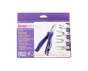 The Beadsmith Ergo 4-Piece Plier Set