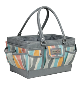 Everything Mary Deluxe Store & Tote Bag - Gray Stripe