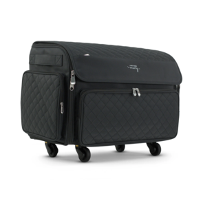Everything Mary XL Sewing Machine Trolley - Black Quilted