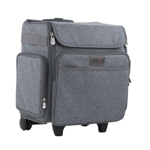 Everything Mary Classic Rolling Craft Tote - Heather Gray