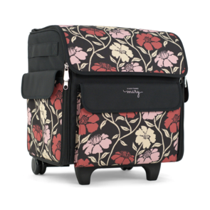 Everything Mary Overlocker Trolley Bag - Red Floral