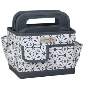 Everything Mary Desktop Craft Caddy - Grey Geometric