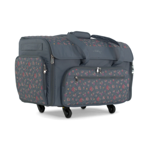 Everything Mary XXL Sewing Machine Trolley - Grey Floral