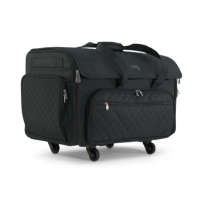 Everything Mary XXL Sewing Machine Trolley - Black Quilted