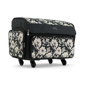 Everything Mary XL Sewing Machine Trolley - Black Floral