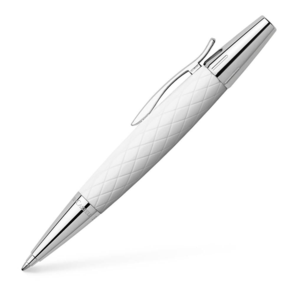 Faber-Castell Emotion Ball Pen - Rhombus White