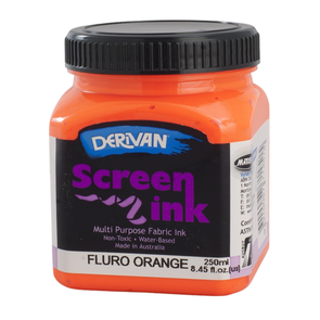 Derivan Screen Ink, for Fabric - 250ml