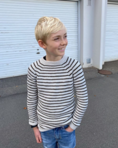Petite Knit Friday Sweater Junior - Knitting Pattern