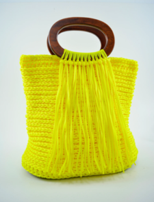 Circulo Crochet Pattern - Handbag with Fringe