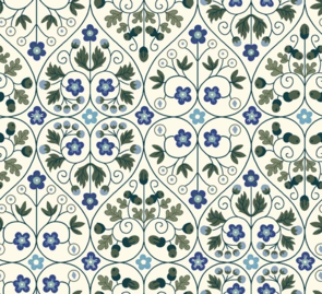 Liberty Orchard Garden - Garden Gates Blue