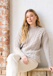 Rowan Knitting Pattern / Kit - Kid Classic - Glacier