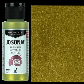 Jo Sonja Metallic 60ml Green Gold
