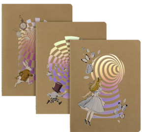 Moleskine Alice Cahier Journals XL Rulled Pack 3