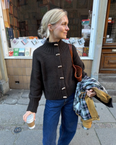 Petite Knit Hannah Jacket - Knitting Patttern / Kit