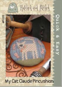 Hatched & Patched My Cat Claude - Pattern
