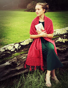 Holland Designs Crochet Pattern - Little Women Reader's Wrap