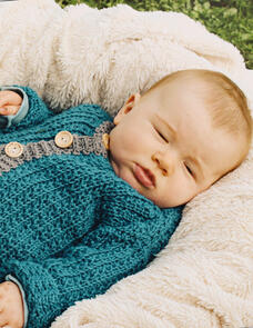 Holland Designs Crochet Pattern - Wonder Cable Baby Cardigan