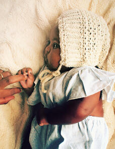Holland Designs Crochet Pattern - Just Darling Baby Bonnet