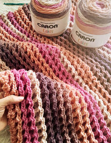 Holland Designs Crochet Pattern - Takes the Cake Afghan