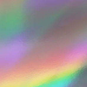 Bazzill Foil Cardstock 12"X12" - Rainbow Holographic
