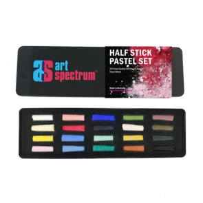 Art Spectrum Soft Round Half Stick Pastel Set of 20