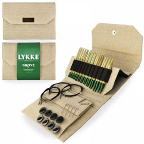 Lykke GROVE 5" IC Set - Beige Jute Canvas