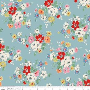 Riley Blake Cath Kidson Signature Collection  || Clifton Rose - Blue