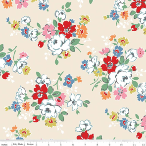 Riley Blake Cath Kidson Signature Collection  || Clifton Rose - Cream