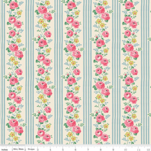 Riley Blake Cath Kidson Signature Collection  || Stripe - Blue