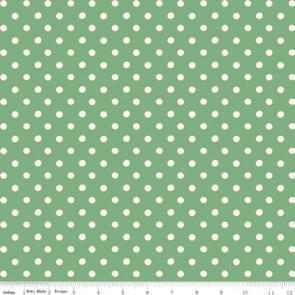 Riley Blake Cath Kidson Signature Collection  || Button Spot - Green