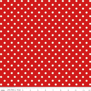 Riley Blake Cath Kidson Signature Collection  || Button Spot - Red