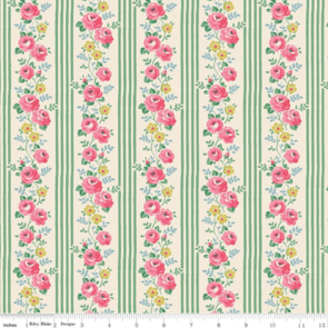 Riley Blake Cath Kidson Signature Collection  || Stripe - Green