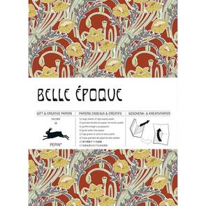 The Pepin Press Gift and Creative Papers Book-Belle Epoque