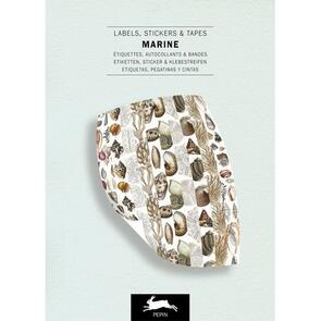The Pepin Press Label and Sticker Book-Marine