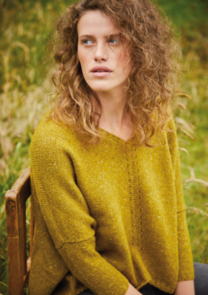 Rowan Knitting Pattern / Kit - Felted Tweed DK - Scallop Sweater
