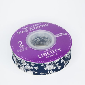 Liberty Bias Binding  25mm - Summer Blooms A