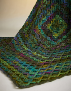 Sirdar Crochet Pattern / Kit - Jewelspun #10724 Ornamentals Blanket