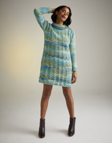 Sirdar Crochet Pattern / Kit - Jewelspun #10726 Wildflower Dress