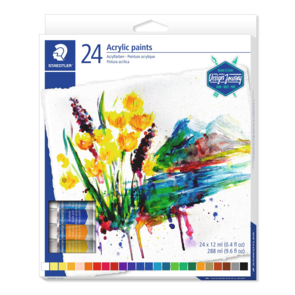 Staedtler Acrylic Paint Tubes 24pc