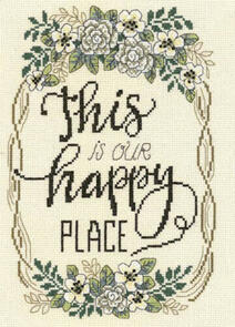 Imaginating Cross Stitch Pattern - Our Happy Place