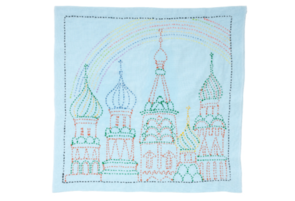 Tulip Sashiko World – Russia Rainbow Palace