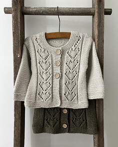 The Kiwi Stitch & Knit Co Lilly Cardigan Knitting Pattern