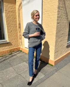 Petite Knit Ingrid Sweater - Knitting Pattern / Kit